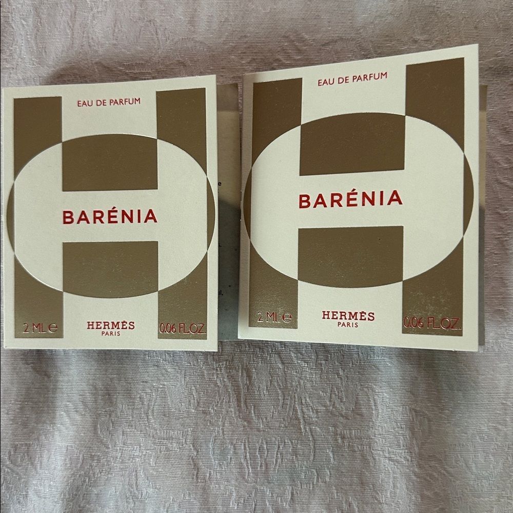 Barenia HERMES Eau de Parfum Travel Samples France